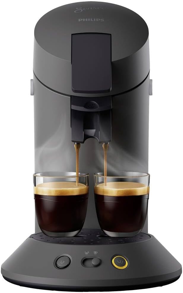 Philips SENSEO Original Plus CSA210/50 Pod Coffee Machine, Black