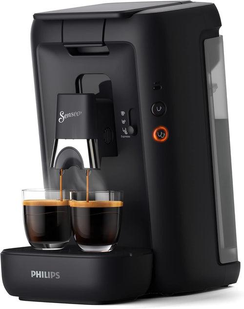 Philips Domestic Appliances CSA260/61 Senseo Maestro Coffee Pod Machine with 1.2 L Water Reservoir Choice of Coffee Strength and Memo Function, Green Product, Colour: Black